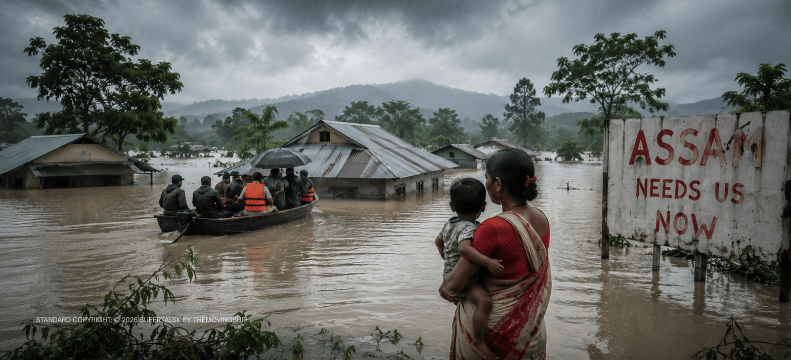 They Lost Their Homes Overnight. Here’s How We Can Stand With Assam.